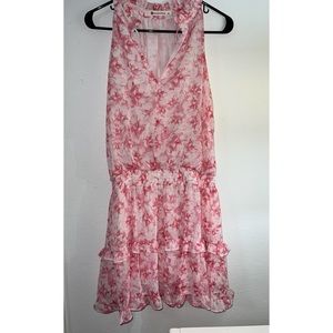 Impeccable Pig Pink Floral Dress